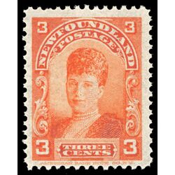 newfoundland stamp 83c queen alexandra 3 1898 M VFNH 010