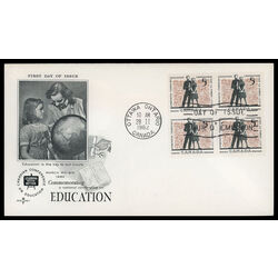 canada stamp 396 students 5 1962 FDC BLOCK 022