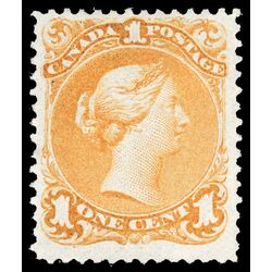 canada stamp 23 queen victoria 1 1869 M F VF 059