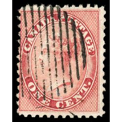 canada stamp 14 queen victoria 1 1859 U F VF 107