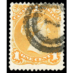 canada stamp 23a queen victoria 1 1869 U F 010