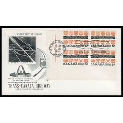 canada stamp 400 provincial coats of arms 5 1962 FDC LL 015