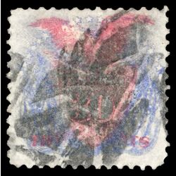 us stamp postage issues 121 shield flags 30 1869 U 003
