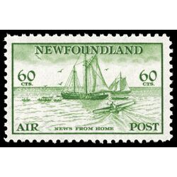 newfoundland stamp c16 news from home 60 1933 M VF 008