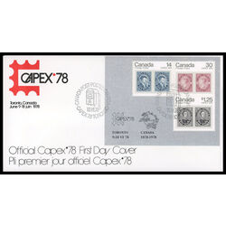 canada stamp 754 6 fdc capex 78 1978 FDC PC 005
