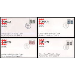 canada stamp 753 56 fdc capex 78 1978 FDC PC 003