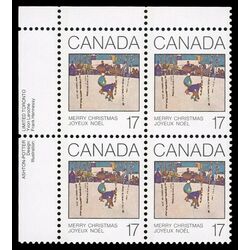 canada stamp 871 sleigh ride 17 1980 PB UL