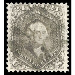 us stamp postage issues 99 washington 24 1867 U 001