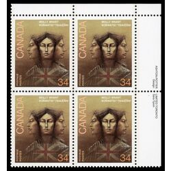 canada stamp 1091 molly brant 34 1986 PB UR