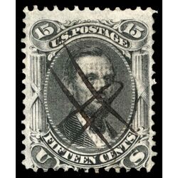 us stamp postage issues 98 lincoln 15 1867 U 002