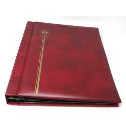 3 used uni safe binders with stock sheets