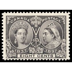 canada stamp 56 queen victoria diamond jubilee 8 1897 M F VFNH 093