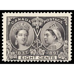 canada stamp 56 queen victoria diamond jubilee 8 1897 M F VFNH 094