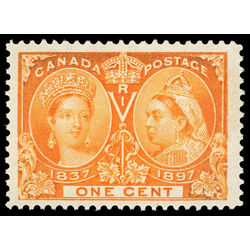 canada stamp 51 queen victoria diamond jubilee 1 1897 M VFNH 049