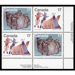 canada stamp 836a inuit shelter and community 1979 PB LR