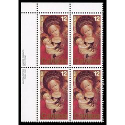 canada stamp 773 madonna of the flowering pea 12 1978 PB UL