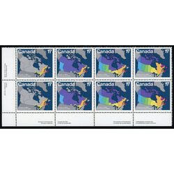 canada stamp 893a block canada day 1981 PB LL