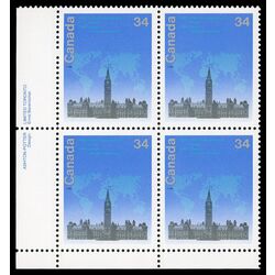 canada stamp 1061i stylized map over parliament buildings 34 1985 PB LL