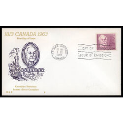 canada stamp 410 sir casimir czowski 5 1963 FDC PC 016