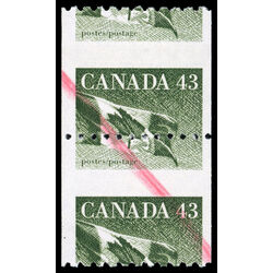 canada stamp 1395 pair flag 1992 M NH 001