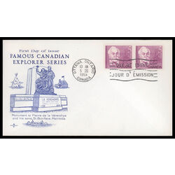 canada stamp 410 sir casimir czowski 5 1963 FDC PC 023