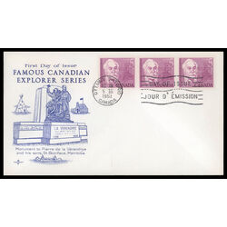 canada stamp 410 sir casimir czowski 5 1963 FDC PC 024