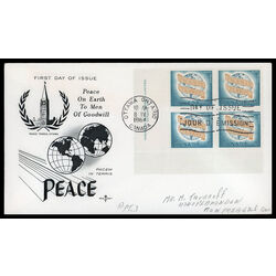 canada stamp 416 pacern in terris 5 1964 FDC LL 011