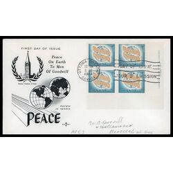 canada stamp 416 pacern in terris 5 1964 FDC LR 012