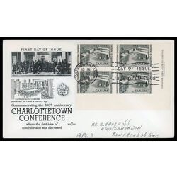 canada stamp 431 confederation memorial 5 1964 FDC LR 019