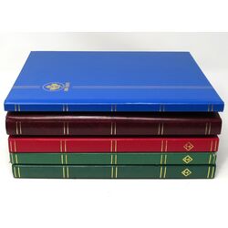 4 x 32 page used stockbooks and 1 x 16 page used stockbook