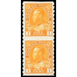 canada stamp 126c pair king george v 1924 M VF 003
