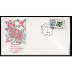canada stamp 420 nova scotia mayflower 5 1965 FDC PC 011