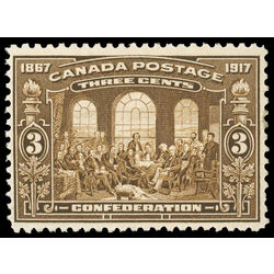 canada stamp 135 fathers of confederation 3 1917 M VF 046