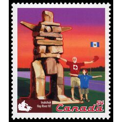 canada stamp 2335c inukshuk hay river nwt 54 2009