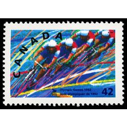 canada stamp 1417 cycling 42 1992