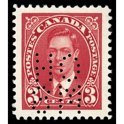 canada stamp o official o8 233 king george vi 3 1937