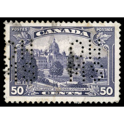 canada stamp o official o8 226 king george v 50 1935 U VF 002