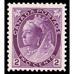 canada stamp 76 queen victoria 2 1898 M VF 021