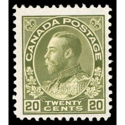 canada stamp 119d king george v 20 1912 M F 002