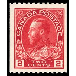 canada stamp 132 king george v 2 1915 M VF 012