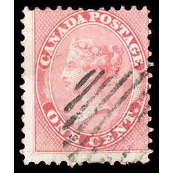 canada stamp 14 queen victoria 1 1859 U 105
