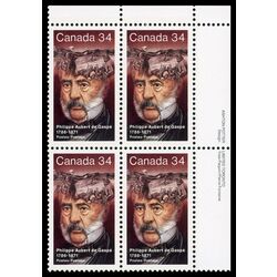 canada stamp 1090 philippe aubert de gaspe 34 1986 PB UR