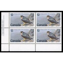canada stamp 752iii peregrine falcon 12 1978 PB LL