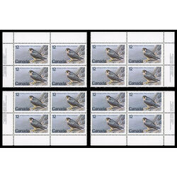 canada stamp 752iii peregrine falcon 12 1978 PB SET