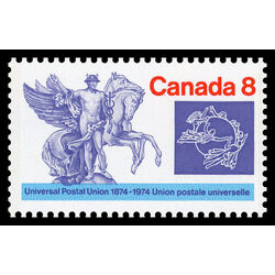 canada stamp 648v mercury and winged horses 8 1974
