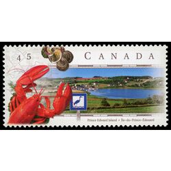 canada stamp 1742 blue heron scenic route pei 45 1998