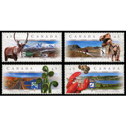 canada stamp 1739 42 scenic highways 2 1998