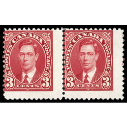 canada stamp 233 king george vi 3 1937 M NH 026