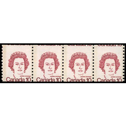 canada stamp 605 strip queen elizabeth ii 1976 M NH 002