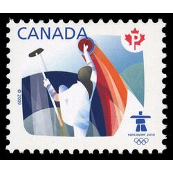 canada stamp 2299a curling 2009